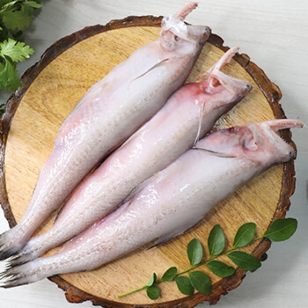 Fresh raw fish near Vile Parle East market